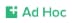 Ad Hoc company logo